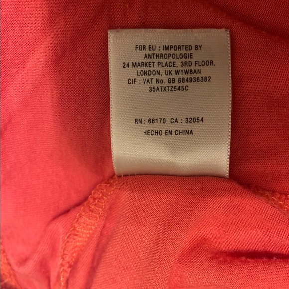 Anthropologie Maeve Pink Sheath Dress Medium - Picture 6 of 7